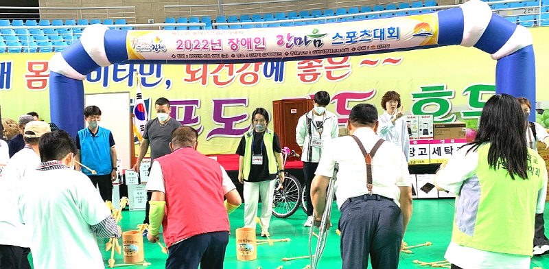 김천대 사회복지전공, 제12회 장애인건강걷기대회 수어통역 봉사