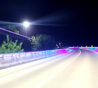청도군, ‘팔조령 도로’ 빛과 색을 더한 안전한 길로 변모