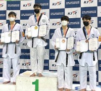 상모고,  송민근 전국태권도대회 동메달   